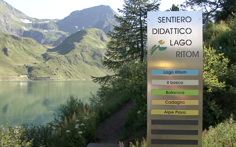 Ritom-Piora region: the didactic path and the lake of Dentro