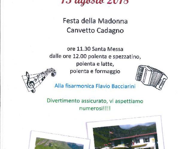 Cadagno in Festa