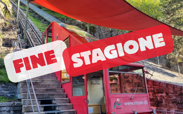 Chiusura invernale per la Funicolare Ritom!